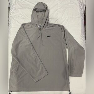 Men’s Adidas Gray Pullover Hoodie Size L